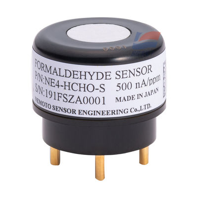 NE4-HCHO-S Capteur à trois électrodes de formaldéhyde de qualité industrielle avec une dérive zéro de 0,2 PPM et une sensibilité de 500±150 nA/PPM