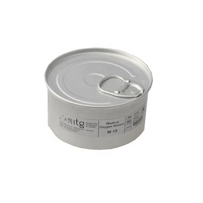 YJJ M-15 Capteur de gaz d'oxygène électrochimique Cellule de détection d'oxygène O2 pour analyseur de gaz de combustion Détecteur de gaz médical