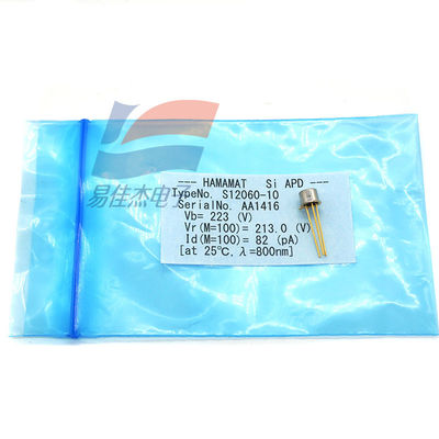 S12060-10 APD Si proche infrarouge Coefficient de basse température APD de type pour la bande de 800 nm
