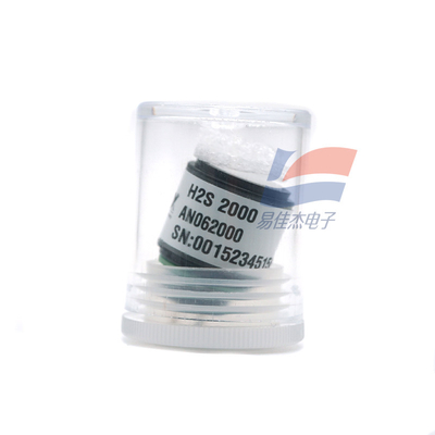 Sensor de gaz de sensibilité H2S 2000 pour une plage de mesure de 0 à 2000 ppm 60 25 NA/ppm 10 Ohm Résistant de charge