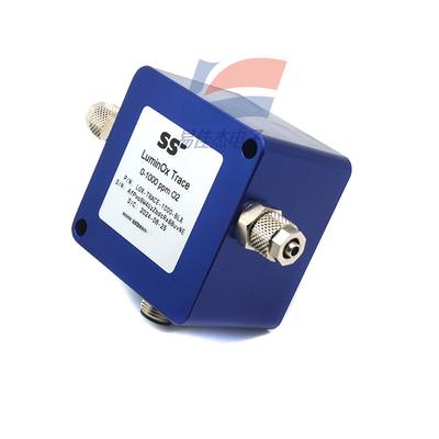 LOX-Trace-1000-BLX Capteur d'oxygène à trace de fluorescence de qualité industrielle Faible consommation d'énergie