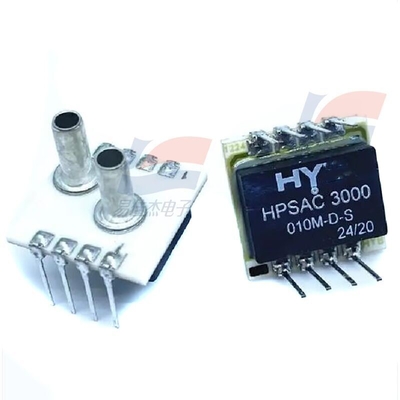 30pcs YJJ HPSD3000-010M-D-B-P-L Capteur de pression différentielle micro HVAC 1Kpa Sortie 100mV pour les applications industrielles
