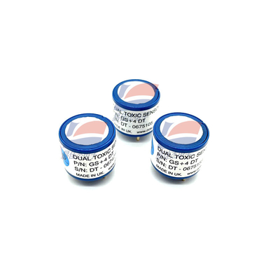 GS+4DT Sensor à double gaz (monoxyde de carbone / sulfure d'hydrogène) Il s'agit d'un capteur à double gaz de technologie de qualité industrielle utilisé dans un détecteur multi-gaz portable Haute stabilité