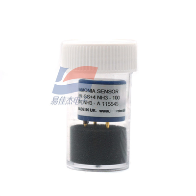 Le capteur d'ammoniac GS+4NH3-100 (intervalle 0-100 ppm) est un capteur d'ammoniac de haute qualité sans biais pour les détecteurs de gaz portables / stationnaires avec une grande stabilité
