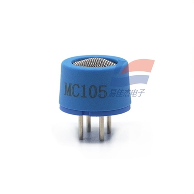 MC105 Capteur de gaz inflammable catalytique adopte le principe de combustion catalytique et ses deux bras de pont électrique se compose d'un élément de test et un élément de compensation