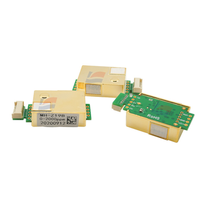 Module de capteur de dioxyde de carbone infrarouge NDIR MH-Z19 MH-Z19B pour équipement de chauffage, ventilation et climatisation