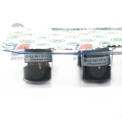 O2-G2 Sensor d'oxygène gazeux de taille miniature Sensor d'oxygène O2 Sensor de gaz électrochimique Sensor de gaz standard Sensors galavaniques utilisent du plomb pour une plus grande fiabilité mais une durée de vie fixe Détecteurs de gaz portables