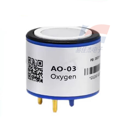 YJJ AO-03R Capteur d'oxygène O2 électrochimique portable peut remplacer 4OXV pour la détection de la concentration d'oxygène