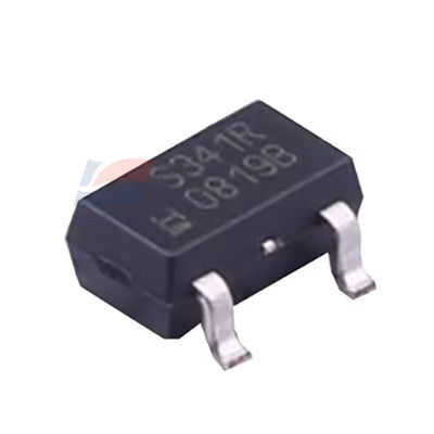 YJJ SS341RT Sensor à effet Hall numérique à pôle unique SOT23 3 broches est utilisé dans les moteurs sans balais