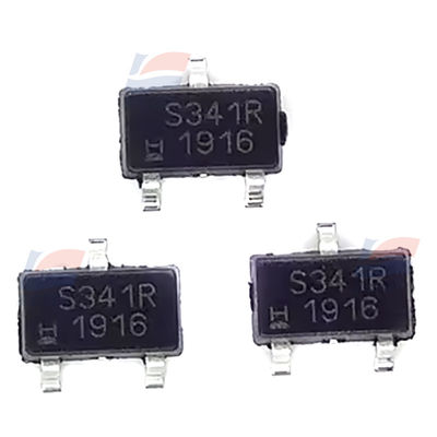 YJJ SS341RT Sensor à effet Hall numérique à pôle unique SOT23 3 broches est utilisé dans les moteurs sans balais