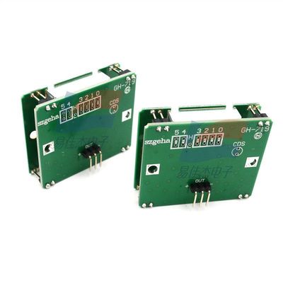 Le module de déplacement de détection des micro-ondes YJJ GH-719 utilise le principe du radar Doppler à 10,525 GHz