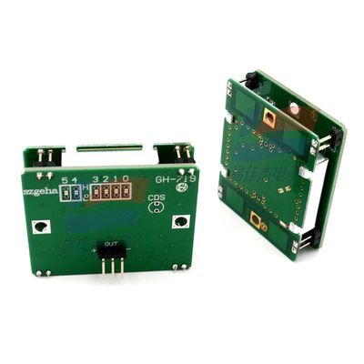 Le module de déplacement de détection des micro-ondes YJJ GH-719 utilise le principe du radar Doppler à 10,525 GHz