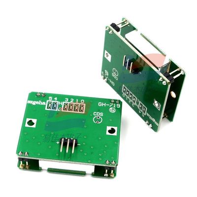 Le module de déplacement de détection des micro-ondes YJJ GH-719 utilise le principe du radar Doppler à 10,525 GHz