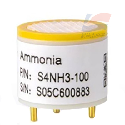 YJJ S4-NH3 S4NH3-100 Capteur électrochimique d'ammoniac pour la détection de l'ammoniac dans l'environnement atmosphérique