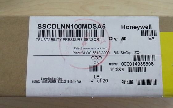 YJJ SSCDLNN100MDSA5 Détecteur de fumée Sensor de pression de température et de débit de 10 Kpa