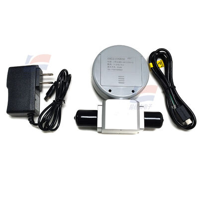 AMS2106R00 Affichage numérique du débitmètre de masse de gaz Principe thermique Gases multiples