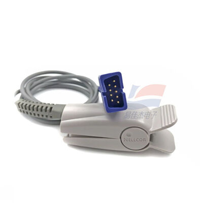 DS100A Capteur SpO2 à bout de doigt réutilisable pour adultes DB9 à 9 broches
