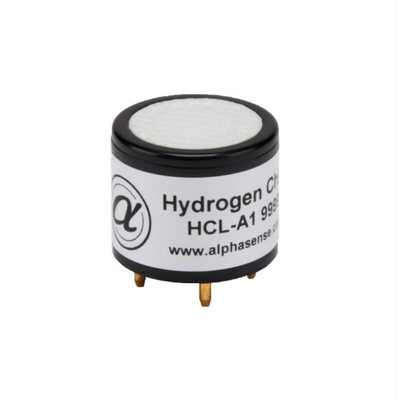 Capteur électrochimique de chlorure d'hydrogène pour la détection de traces et de concentrations industrielles de chlorure d'hydrogène